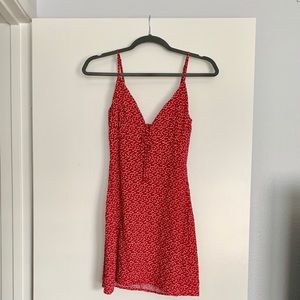 Red & White Star Dress